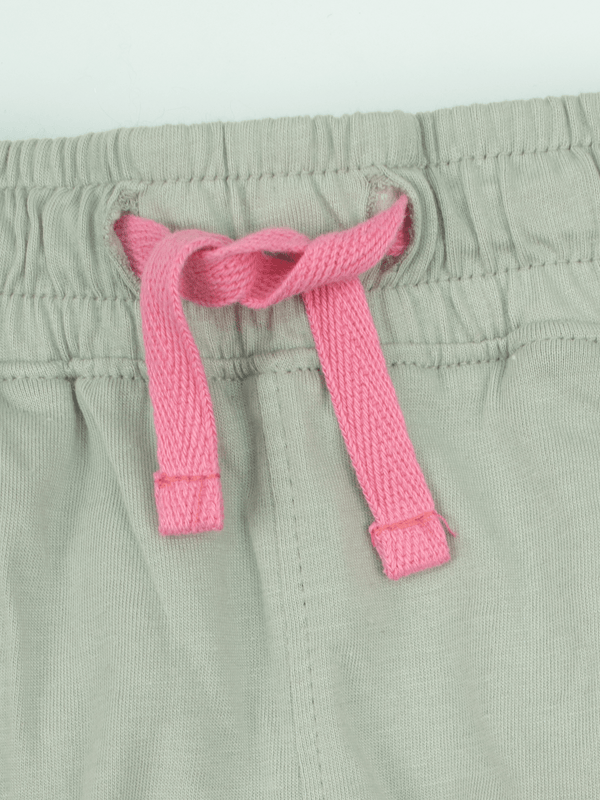 Stone Harbor GIRL'S GREY RUFFLED JOGGER