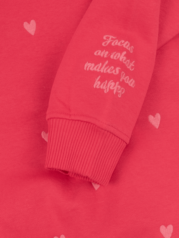 Stone Harbor GIRL'S HAPPY FLEECE SWEATSHIRT