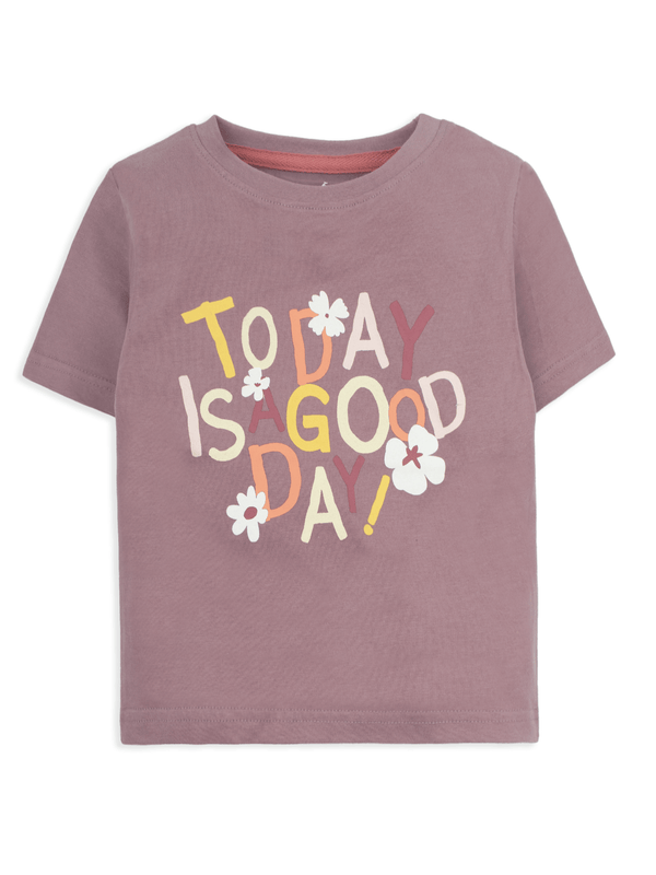 stone harbor GIRL'S LILAC GOOD DAY T-SHIRT