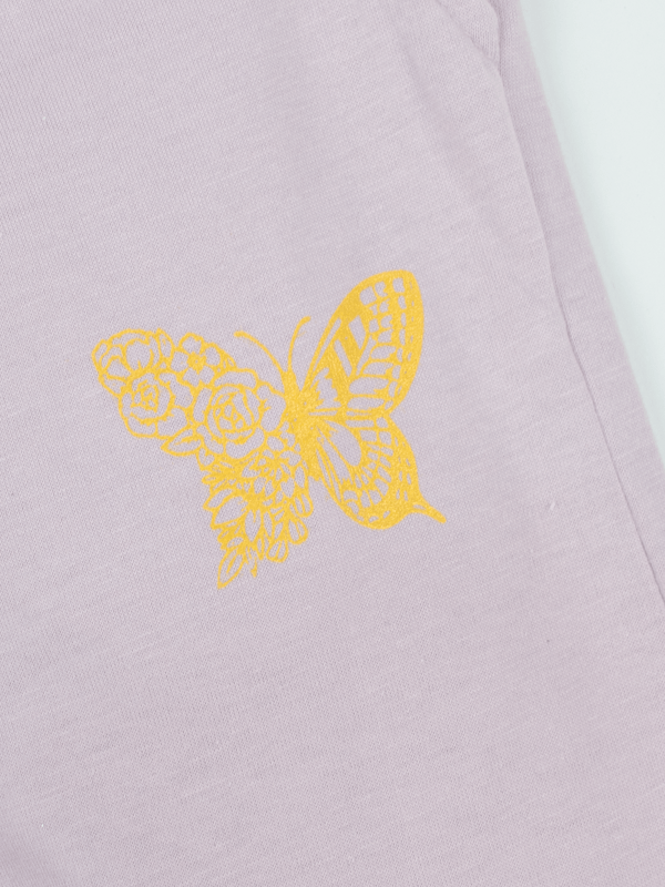 Stone Harbor GIRL'S LILAC GRPHIC JOGGER