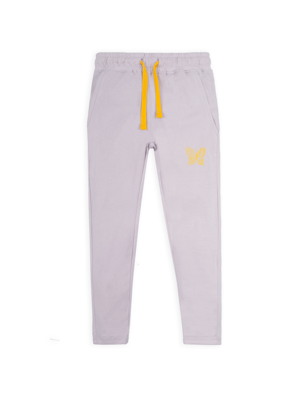 stone harbor GIRL'S LILAC GRPHIC JOGGER