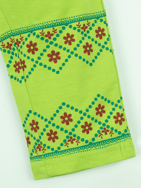 Stone Harbor GIRL'S LIME JOGGER TROUSER