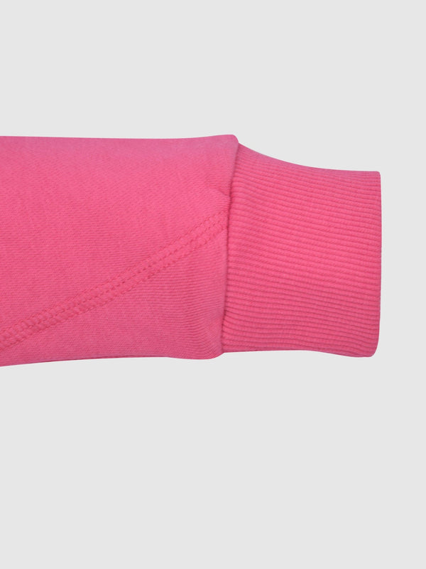 Stone Harbor GIRL'S PINK FLEECE ZIP THROUGH HOODIE