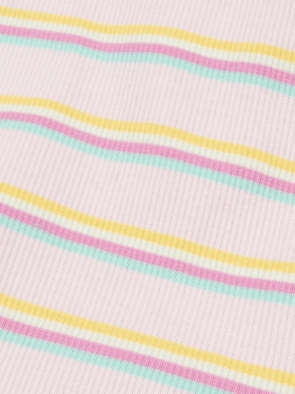 Stone Harbor GIRL'S PINK STRIPER SWEATSHIRT