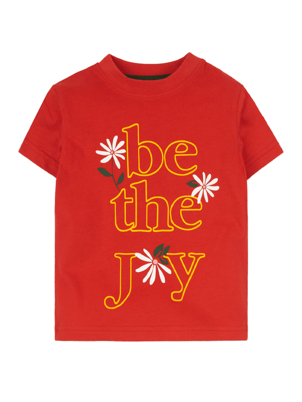 stone harbor GIRL'S RED GRAPHIC T-SHIRT