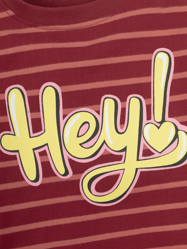 Stone Harbor GIRL'S RED STRIPER T-SHIRT