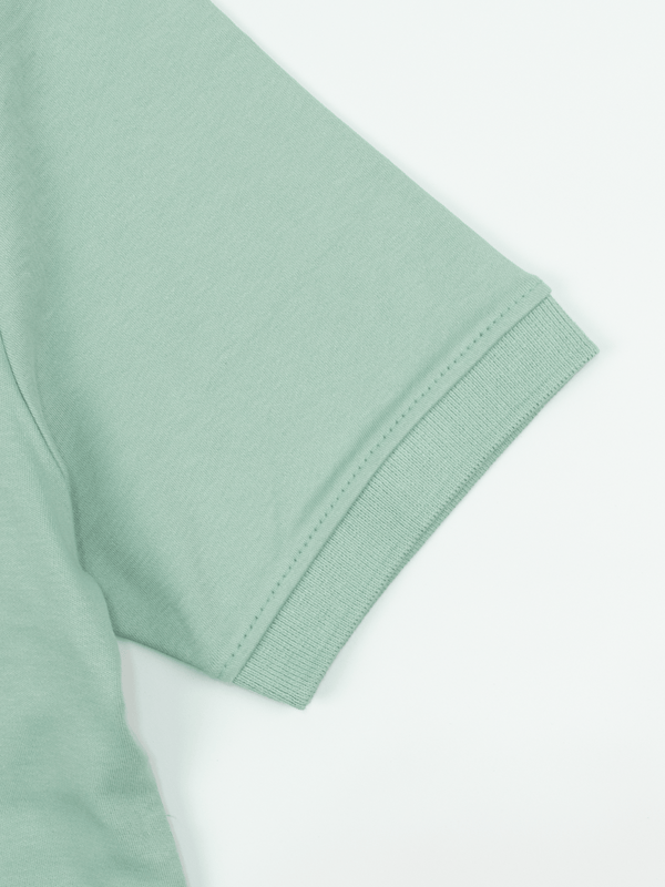 Stone Harbor MEN'S AESTHETIC AQUA POLO SHIRT