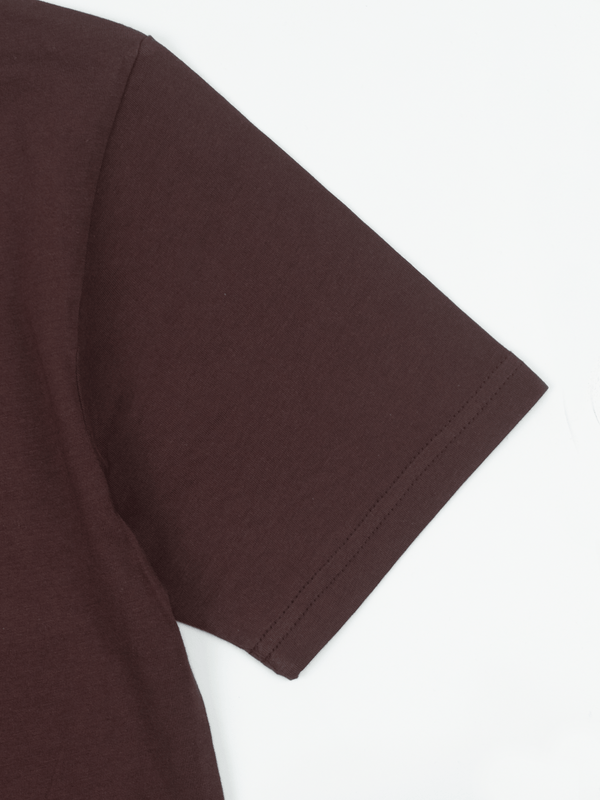 Stone Harbor MEN'S BASIC BURGUNDY T-SHIRT