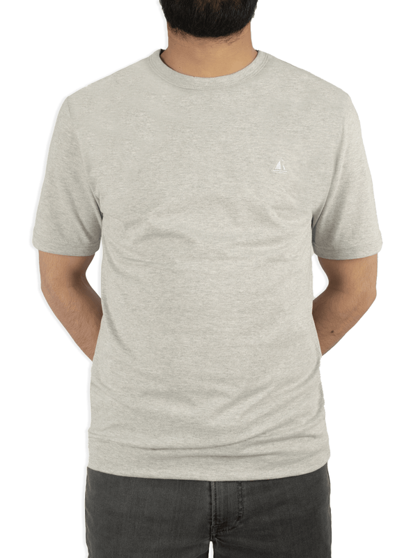 stone harbor MEN'S BASIC GREY T-SHIRT