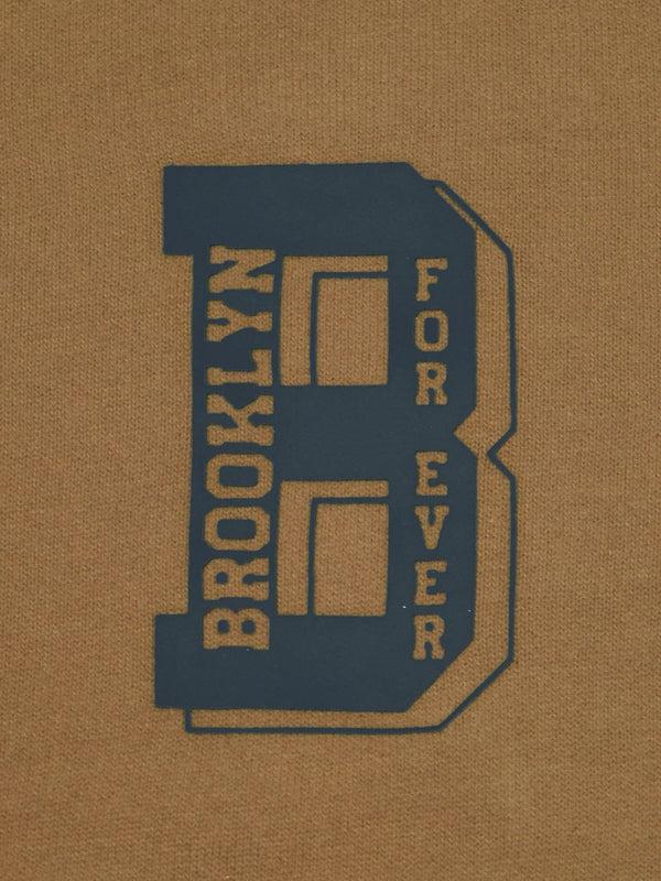 Stone Harbor MEN'S BROWN FLEECE ZIP THROUGH HOODIE