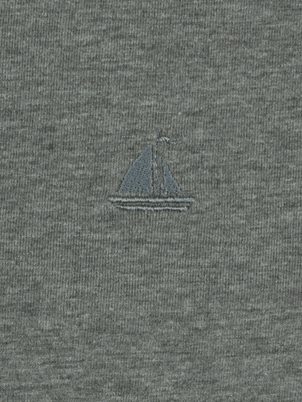 Stone Harbor MEN'S CHARCOAL SIGNATURE T-SHIRT