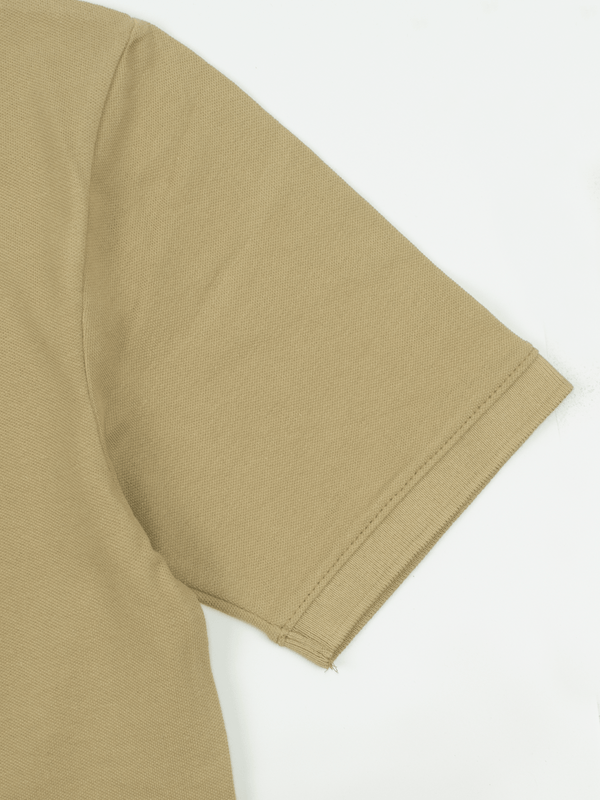 Stone Harbor MEN'S CLASSIC CAMEL POLO SHIRT