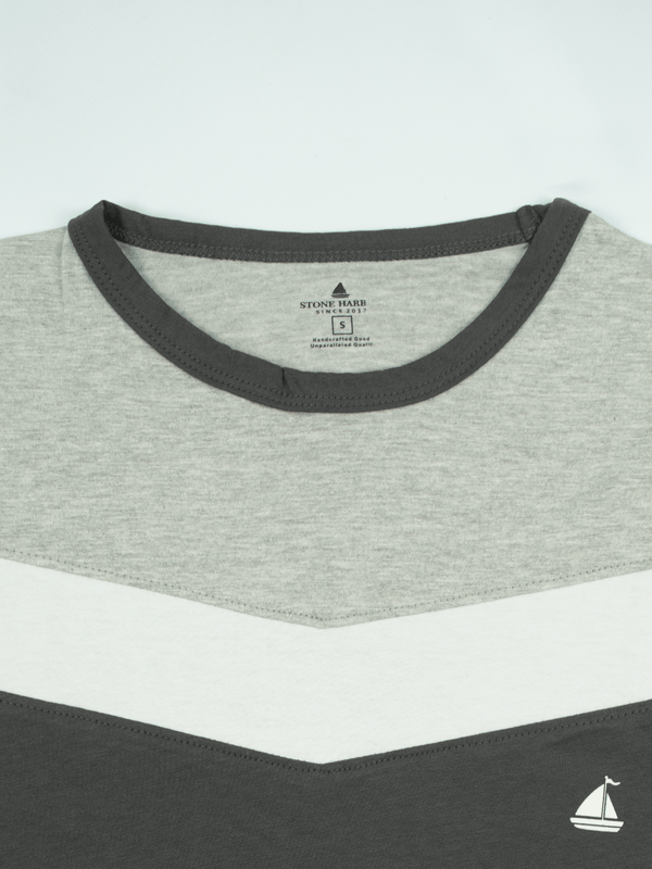 Stone Harbor MEN'S COLORBLOCK CHARCOAL TRACKSUIT