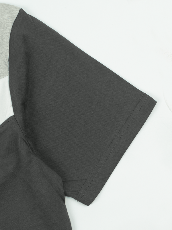 Stone Harbor MEN'S COLORBLOCK CHARCOAL TRACKSUIT