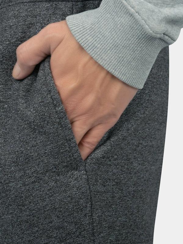 Stone Harbor MEN'S D.GREY TEXTURED FLEECE JOGGER