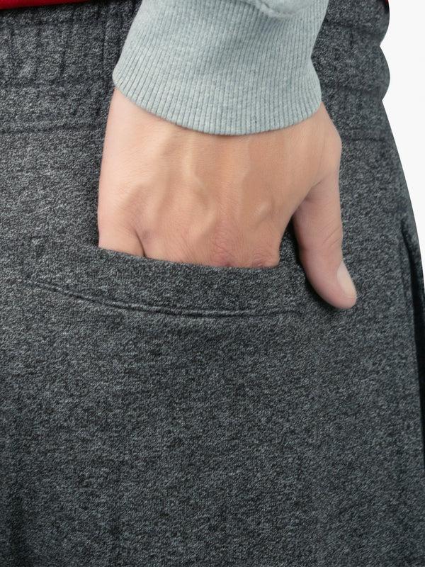 Stone Harbor MEN'S D.GREY TEXTURED FLEECE JOGGER