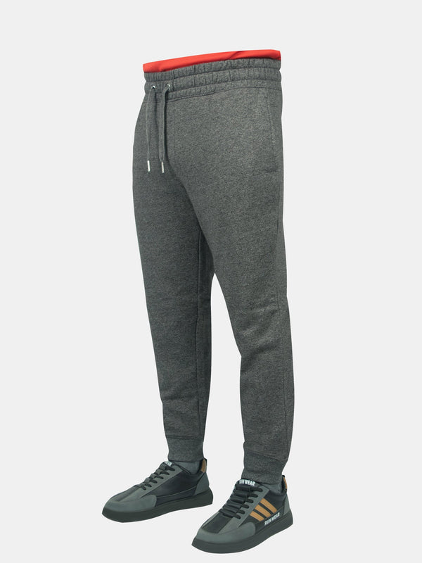 Stone Harbor MEN'S D.GREY TEXTURED FLEECE JOGGER