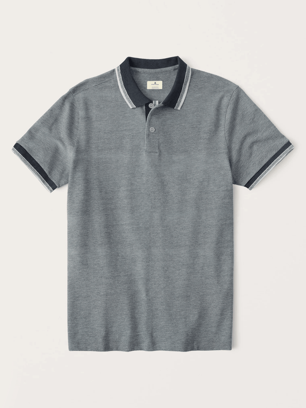 stone harbor MEN'S ELITE DUAL TONE POLO SHIRT