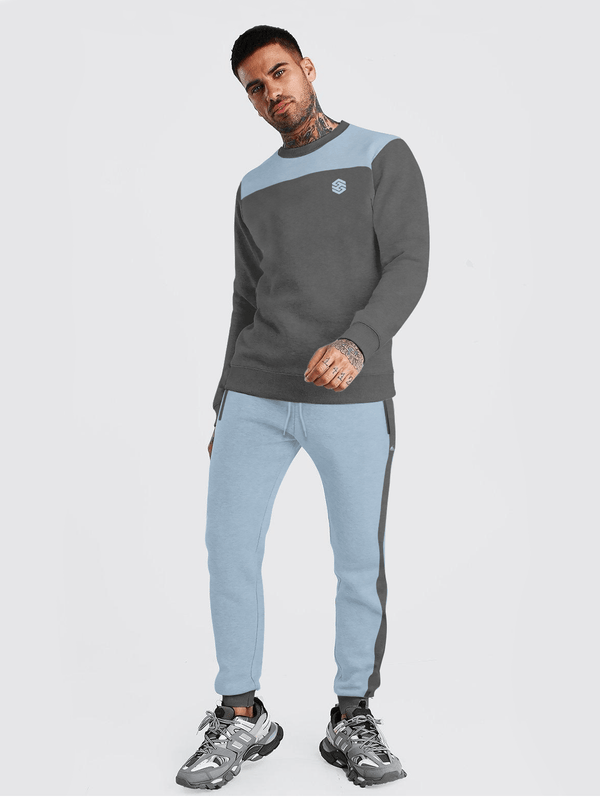 stone harbor MEN'S ELITE PANELED FLEECE TRACKSUIT