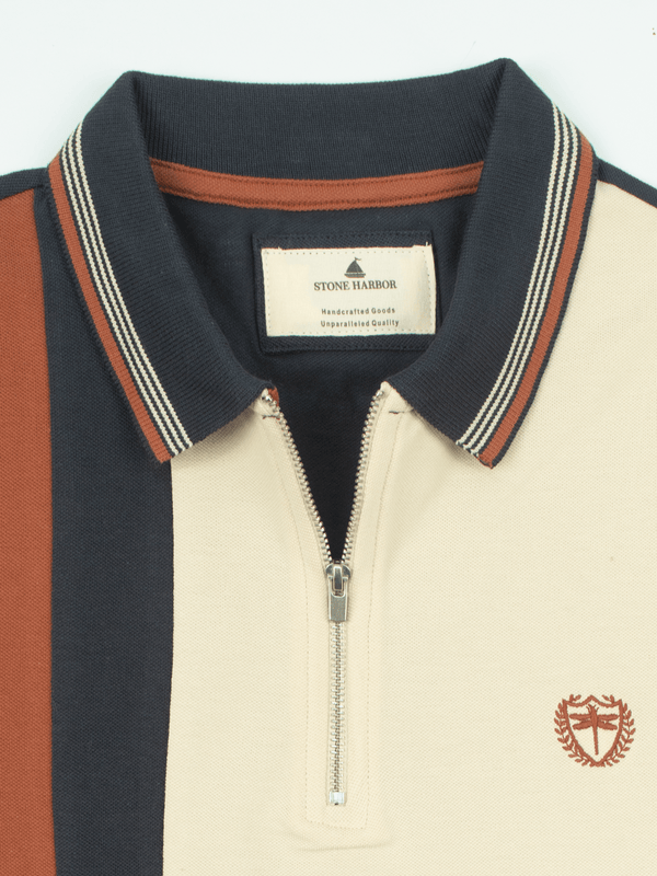Stone Harbor MEN'S ELITE PANELED POLO SHIRT