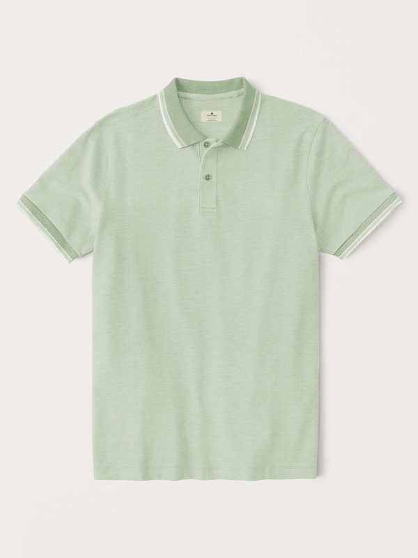 stone harbor MEN'S ELITE SEA GREEN POLO SHIRT