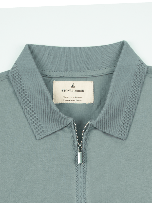 Stone Harbor MEN'S ELITE SLATE BLUE POLO SHIRT