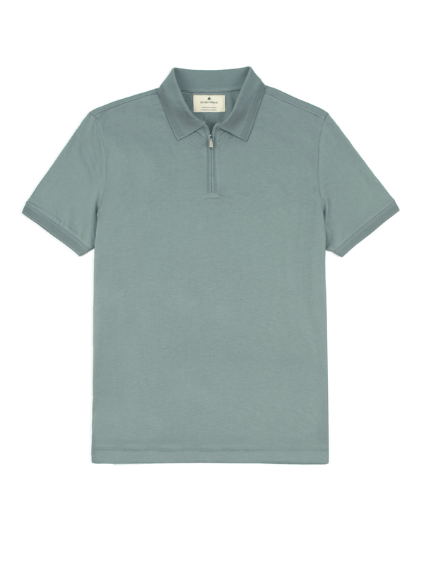 stone harbor MEN'S ELITE SLATE BLUE POLO SHIRT
