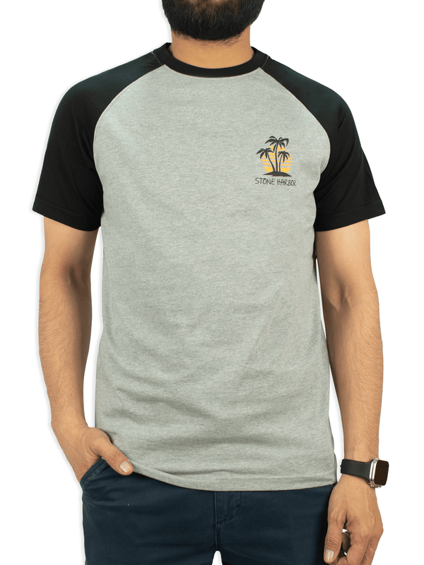stone harbor MEN'S ESSENTIAL RAGLAN T-SHIRT