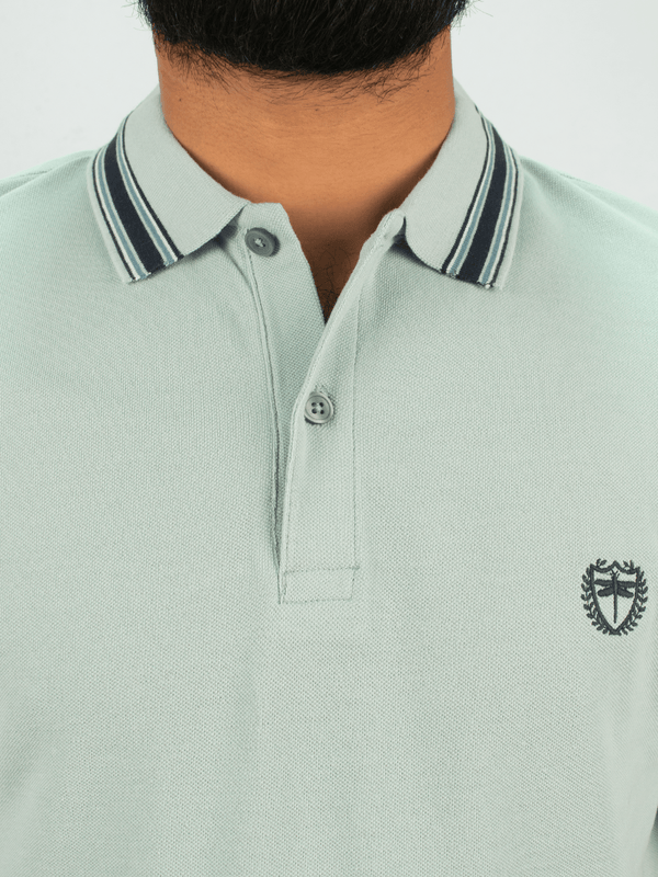 Stone Harbor MEN'S EXCLUSIVE AQUA POLO SHIRT