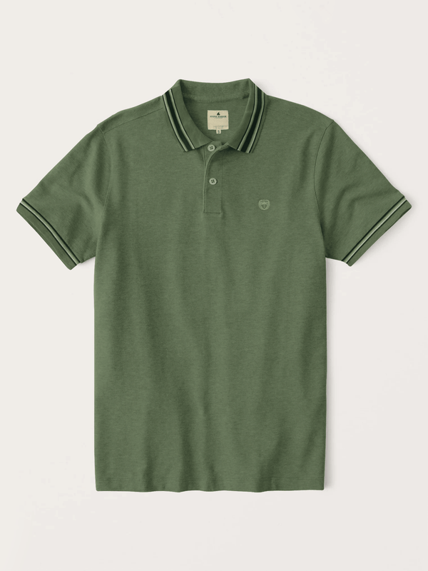 stone harbor MEN'S EXCLUSIVE OLIVE POLO SHIRT