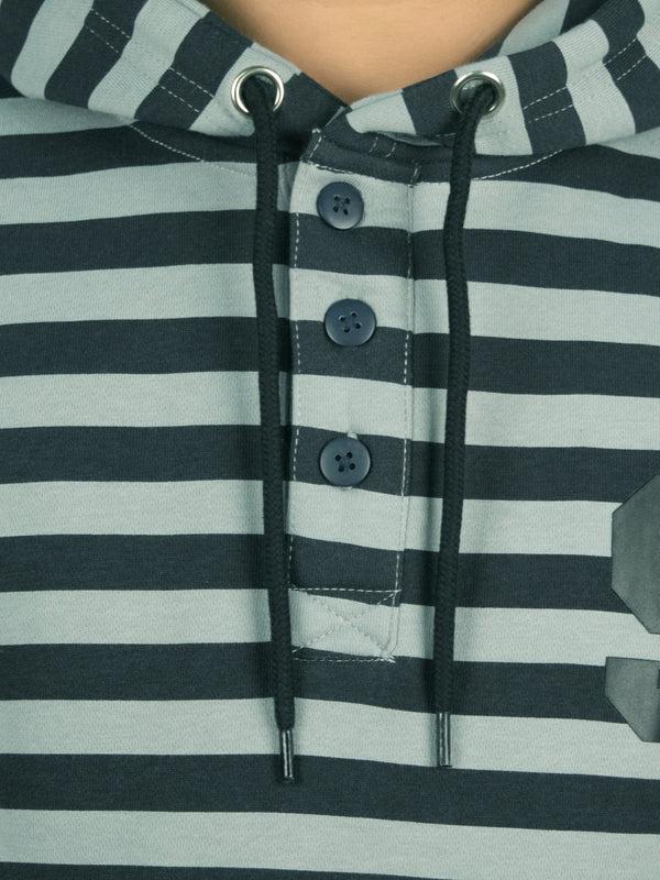 Stone Harbor MEN'S EXCLUSIVE STRIPER FLEECE HOODIE