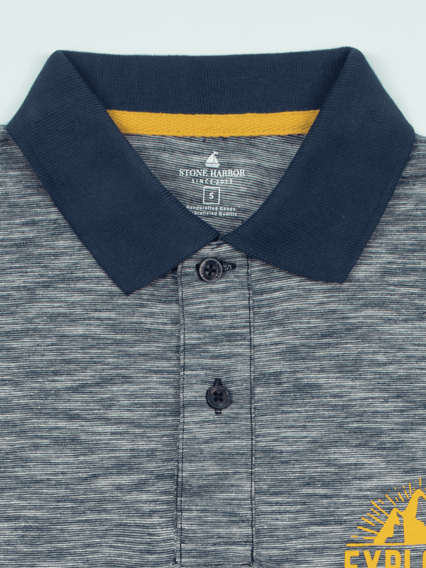 Stone Harbor MEN'S EXPLORER NAVY POLO SHIRT