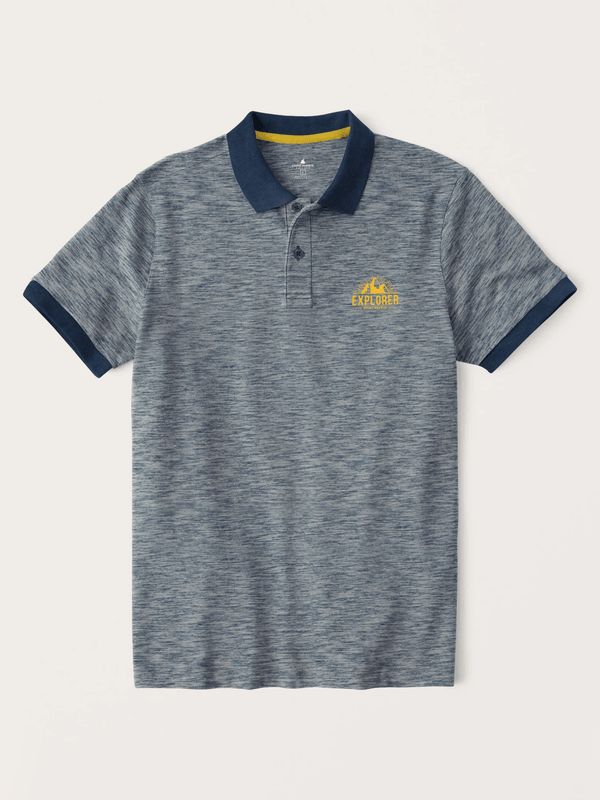 stone harbor MEN'S EXPLORER NAVY POLO SHIRT