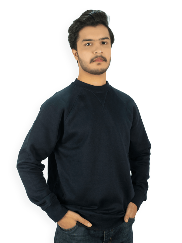 stone harbor MEN'S FLEECE RAGLAN SWEATSHIRT