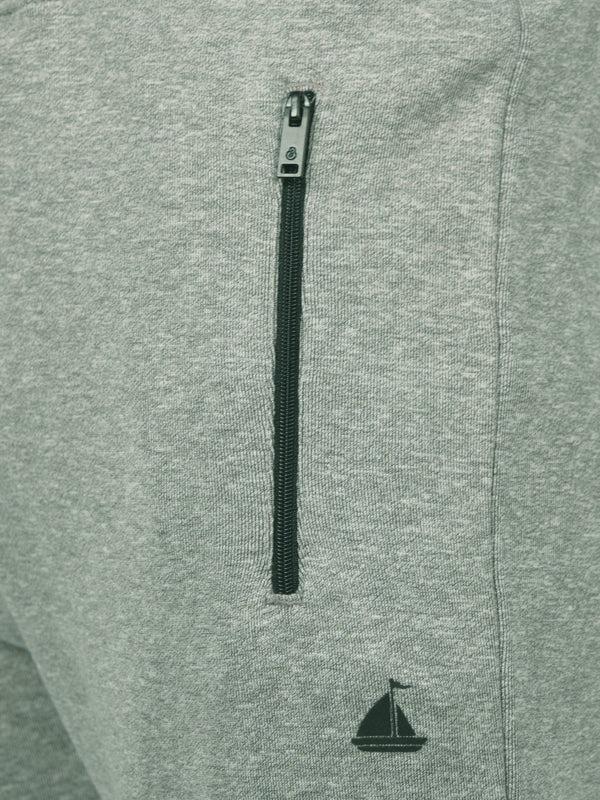 Stone Harbor MEN'S GREY ZIPPED CARGO JOGGER