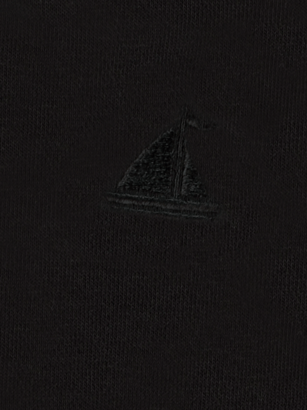 Stone Harbor MEN'S JET BLACK FLEECE SWEATER