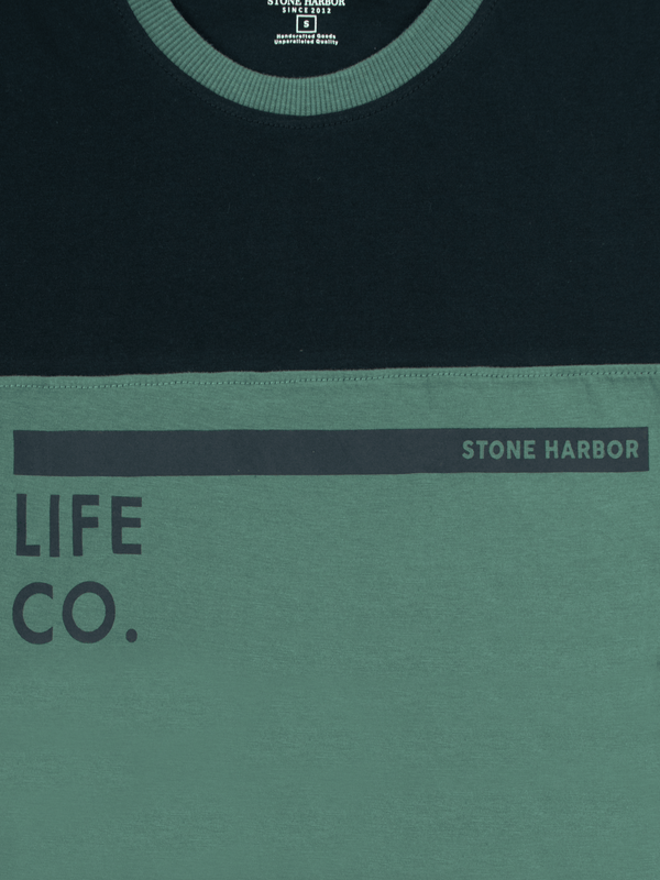 Stone Harbor MEN'S LIFE COLOR BLOCK T-SHIRT