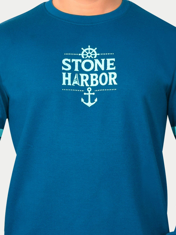 Stone Harbor MEN'S LONG SLEEVES GRAPHIC T-SHIRT
