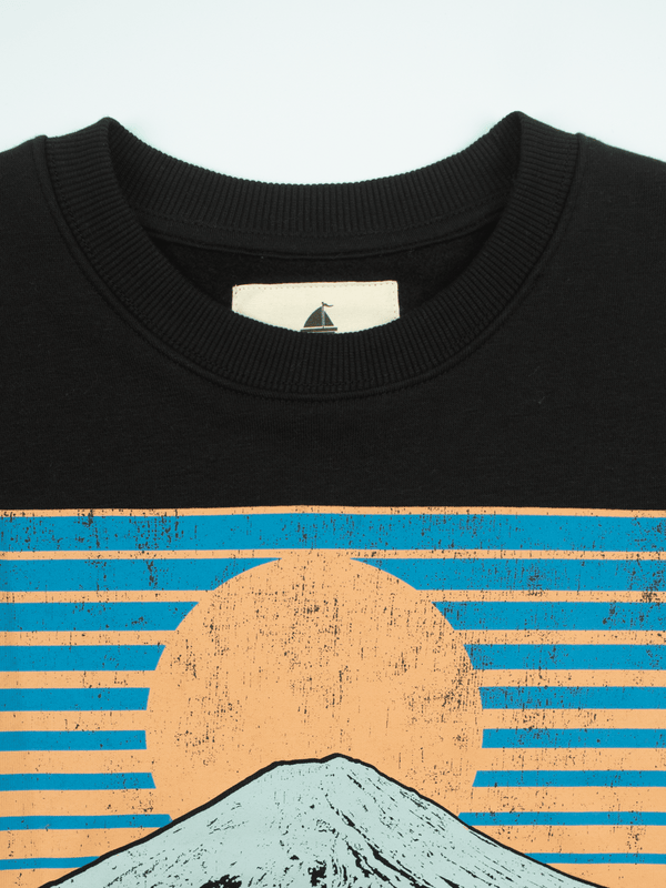 Stone Harbor MEN'S MOUNT FUJI FLEECE SWEATSHIRT