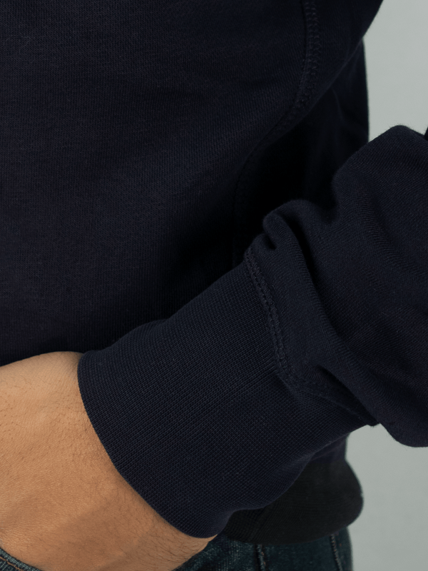 Stone Harbor MEN'S NAVY FLEECE QUARTER ZIP JACKET