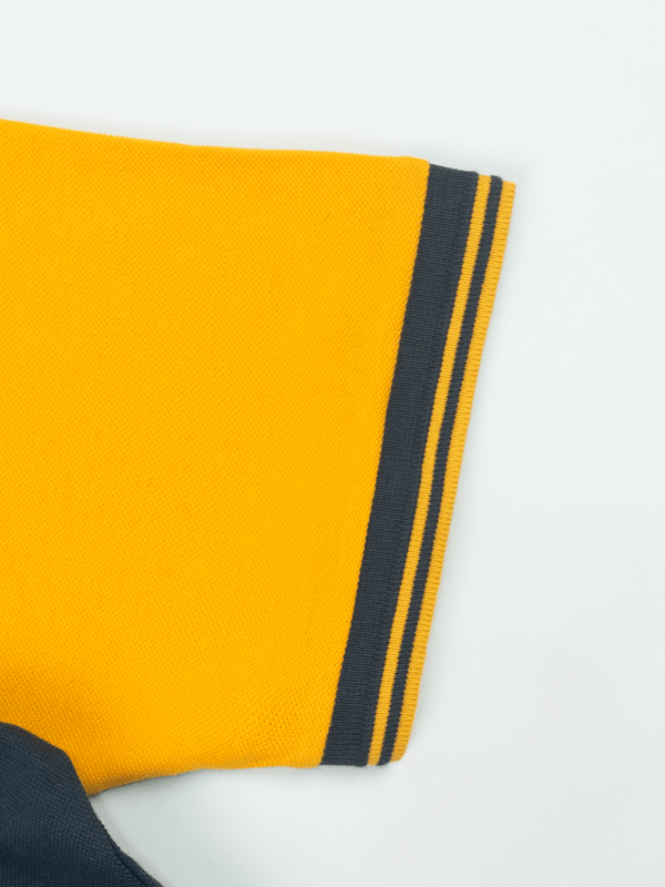 Stone Harbor MEN'S NAVY PANELED POLO SHIRT