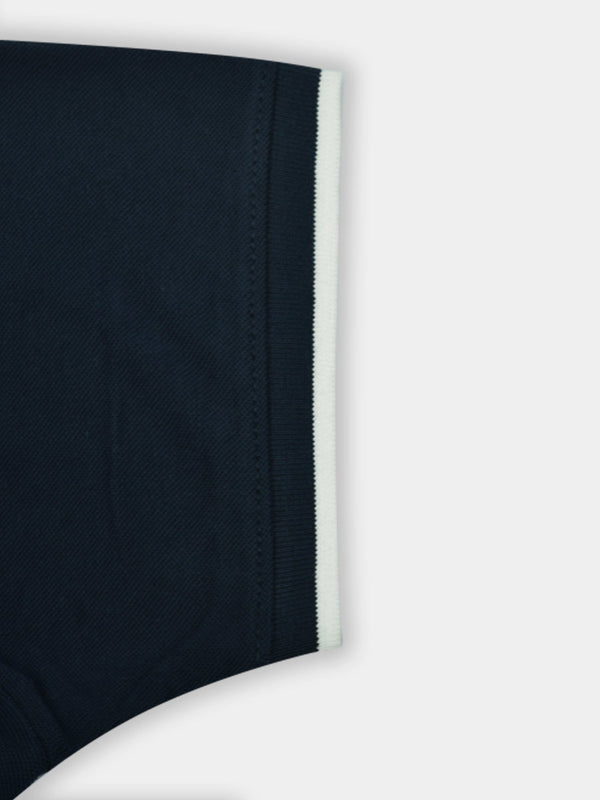 Stone Harbor MEN'S NAVY PIQUE POLO SHIRT