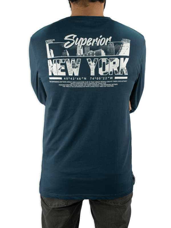 Stone Harbor MEN'S NAVY SUPERIOR EDITION T-SHIRT