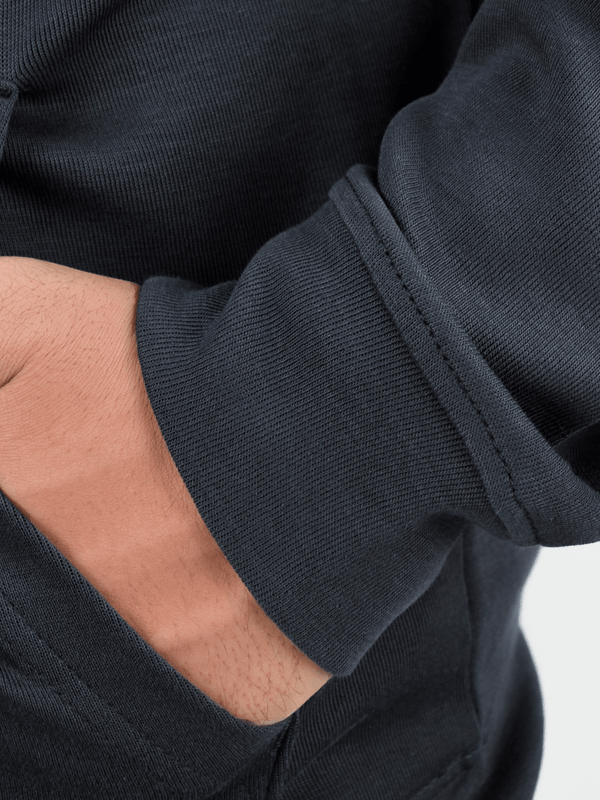 Stone Harbor MEN'S NAVY ZIP-THROUGH HOODY