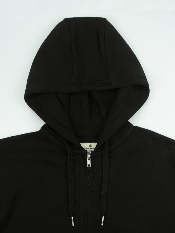 Stone Harbor MEN'S PREMIUM BLACK FLEECE HOODIE