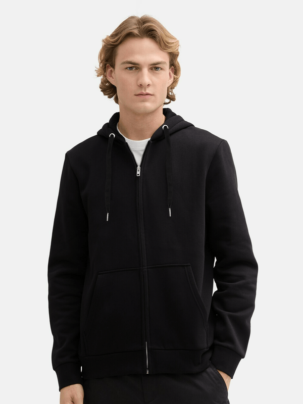 stone harbor MEN'S PREMIUM BLACK FLEECE HOODIE