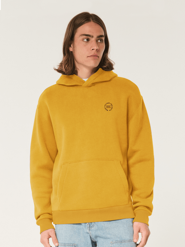 stone harbor MEN'S PREMIUM MUSTARD FLEECE HOODIE
