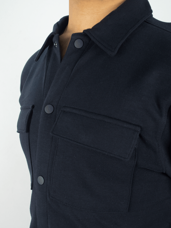 Stone Harbor MEN'S PREMIUM NAVY CASUAL SHIRT