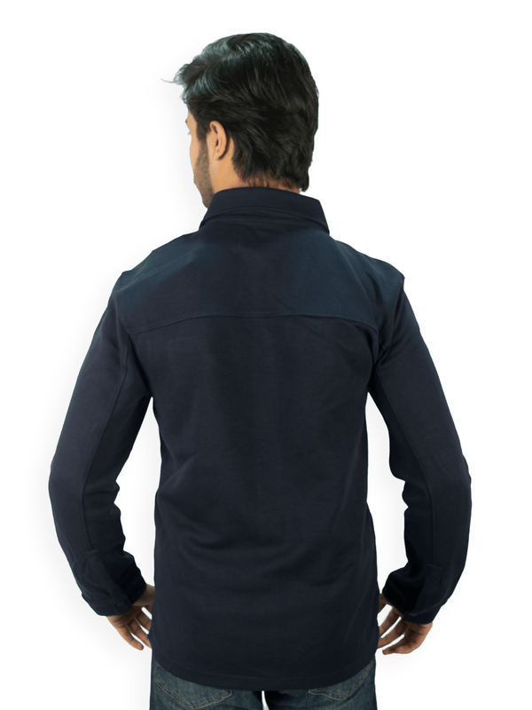 Stone Harbor MEN'S PREMIUM NAVY CASUAL SHIRT