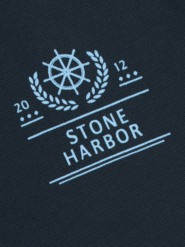 Stone Harbor MEN'S PREMIUM NAVY POLO SHIRT